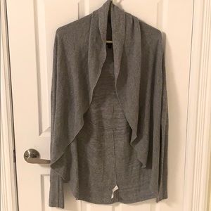Express waterfall grey cardigan
